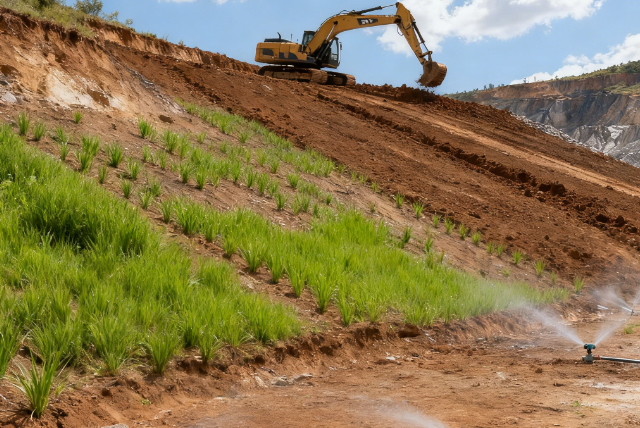 深耕生態修複領域，水蜜桃视频在线播放團粒分析儀成功應用於礦山水蜜桃视频在线播放改良工程